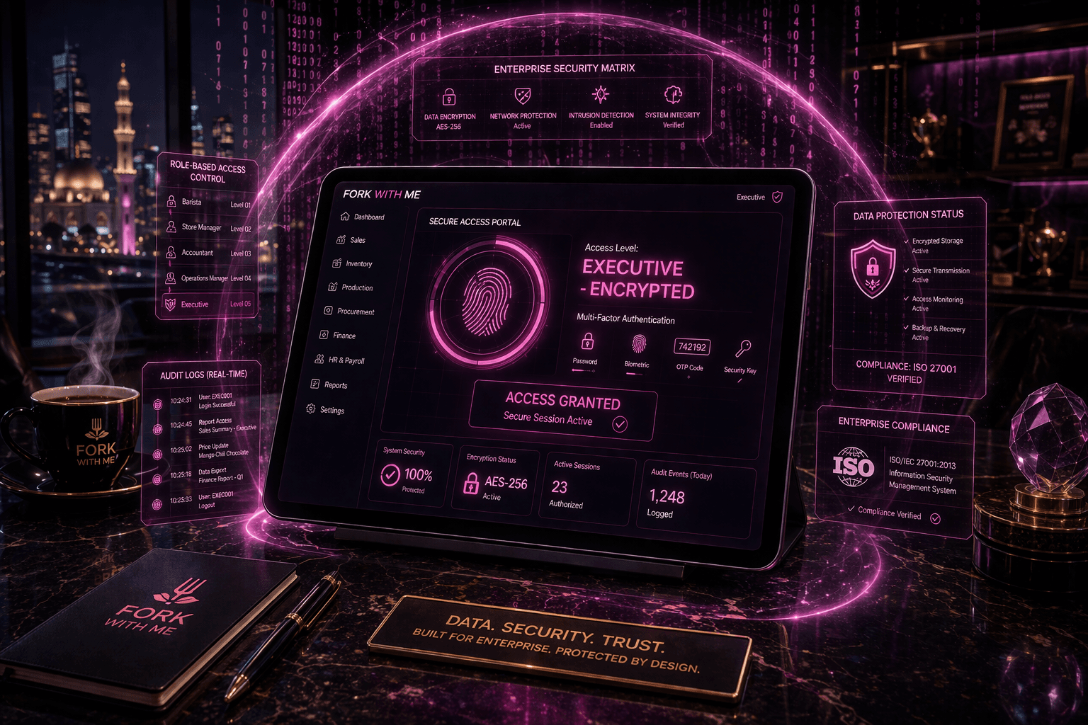 The Digital Fortress How Fork With Me Secures Your Enterprise Data and Access Controls