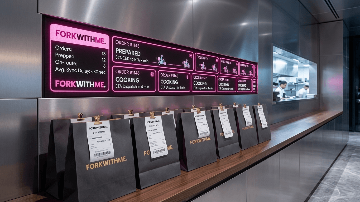 Mastering Delivery and Takeaway How Fork With Me Streamlines Off Premise Dining