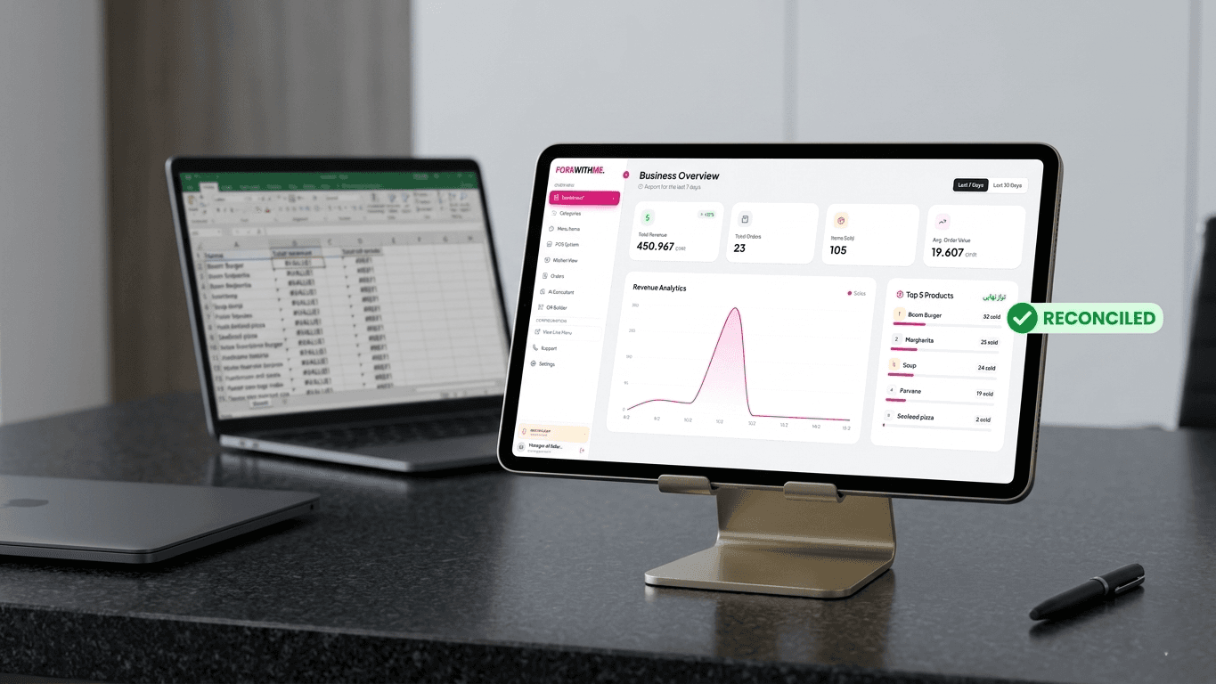 Eradicating Manual Spreadsheet Errors How Fork With Me Perfects Your Daily Cafe Accounting