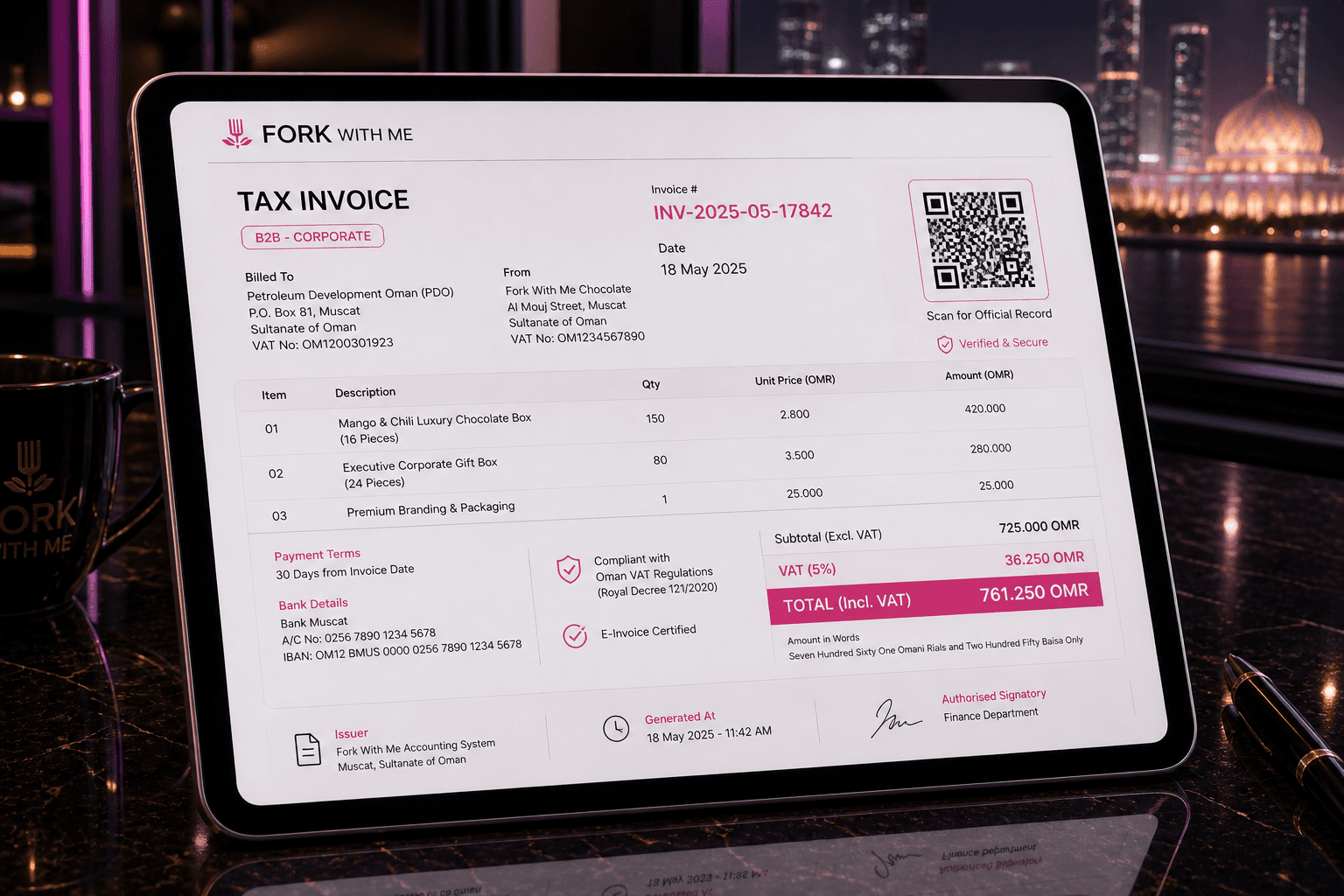 Navigating Corporate Finance How Fork With Me Automates Tax Compliance and VAT Invoicing